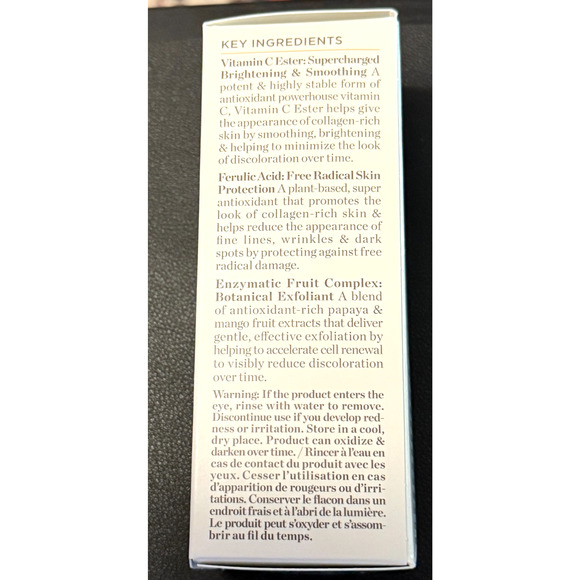 Perricone MD Vitamin C Ester Brightening Exfoliating Polish Serum - 2oz NEW Box - Picture 3 of 5